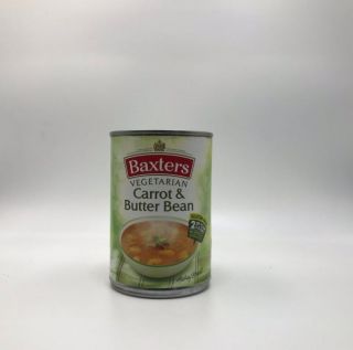 Baxters Vegetarian Carrot & Butterbean Soup 400g