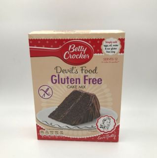 Betty Crocker Gluten Free Devils Food Cake Mix 425g