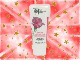 Bronnley Hand & Nail Cream Rose 100ml