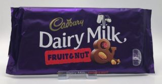 Cadbury Dairy Milk Fruit & Nut 200g