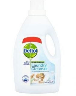 Dettol Anti Bacterial Laundry Cleaner Fresh Cotton 1L