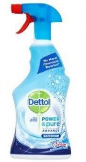 Dettol Bathroom Cleaner Spray Power & Pure 750ml
