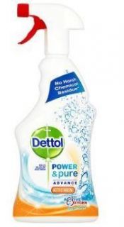 Dettol Kitchen Cleaner Spray Power & Pure 750ml