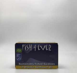 Fish 4 Ever Sardines in Sunflower Oil 120g