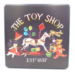 Grandma Wilds Large Black Toy Shop Tin - Butter...
