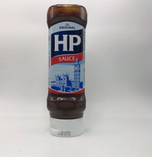 HP Original Brown Sauce Top Down 450g