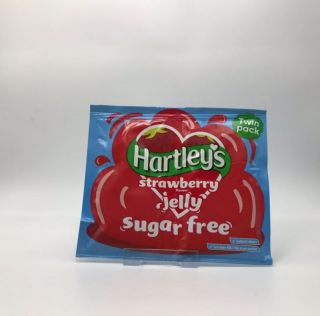 Hartleys Strawberry Jelly - Sugarfree - Twin Pack - 26g