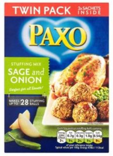 PAXO Sage & Onion Stuffing Twin Pack (2x190g) 380g