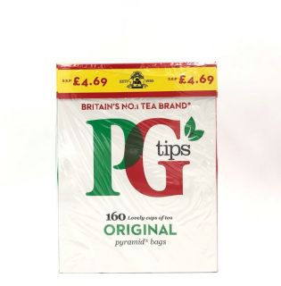 PG Tips 160 Pyramid Tea Bags 464g
