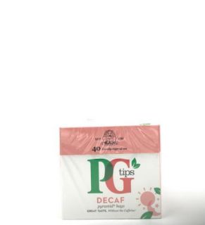 PG Tips Decaffinated 40 Pyramid Tea Bags 125g