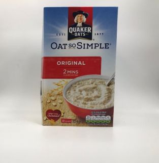 Quaker Oat So Simple Original 12 Sachets 324g