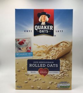 Quaker Oats 100% Wholegrain Rolled Oats 1kg