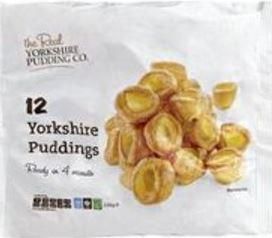 Real Yorkshire Puddings 185g 12s