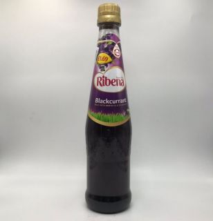 Ribena Blackcurrant Cordial 600ml
