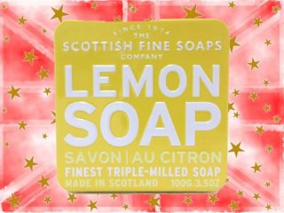 Scottish Fine Soap Company - Lemon Soap in Tin 100g