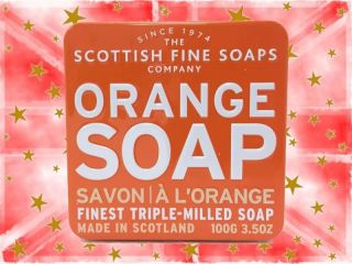 Scottish Fine Soap Company - Orange Soap in Tin 100g