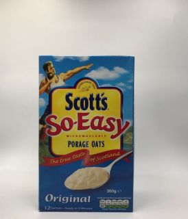Scotts So-Easy Original Microwaveable Porage Oats 12 x 30g