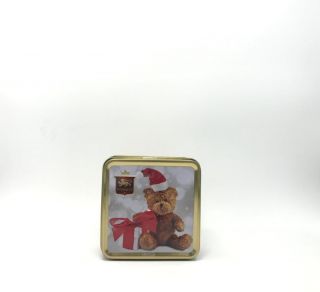 Stewarts Luxury Scottish Fudge - Santa Teddy Tin 100g