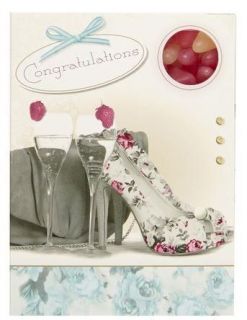 Sweeting Cards - Congratulations with Champagne - Jelly...