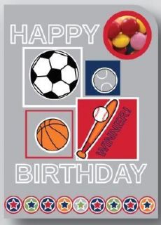Sweeting Cards - Happy Birthday, Winner! - Milk Chocolate...