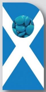 Sweeting Cards - Scotland Flag Small - Milk Chocolate...