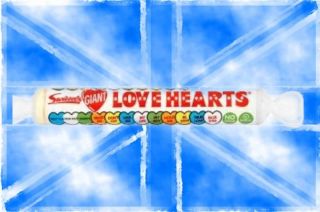 Swizzels Matlow Giant Love Hearts 39g