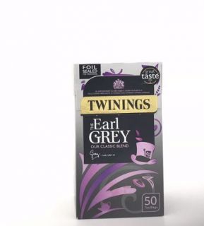 Twinings Earl Grey 50 Tea Bags 125g