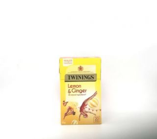 Twinings Lemon & Ginger 20 Tea Bags 30g
