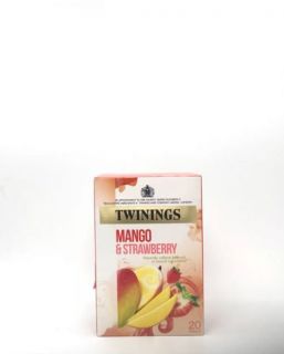 Twinings Mango & Strawberry 20 Tea Bags 40g