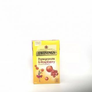 Twinings Pomegranate & Raspberry 20 Tea Bags 40g