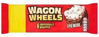 Wagon Wheels 6 x Individually Wrapped 219g