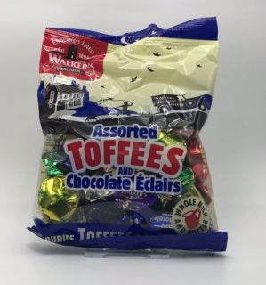 Walkers Assorted Toffees and Chcolate Eclairs Bag 150g