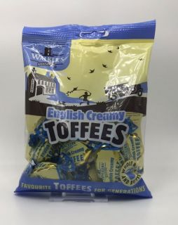 Walkers English Creamy Toffees Bag 150g