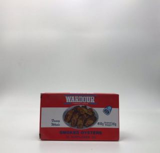 Wardour Fancy Whole Smoked Oysters 85g