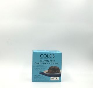 Coles Glutenfree Christmas Pudding 112g