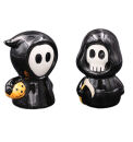 Ceramic Salt & Pepper Set - Haunting Duo