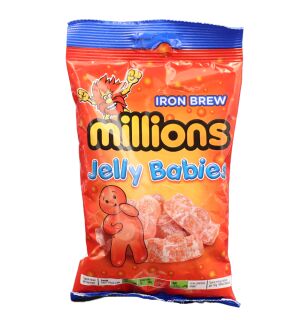 Golden Casket Millions - Iron Brew Jelly Babies 150g