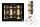 Harvey & Mason - 6 Large Deluxe Christmas Cracker  - Gold & Blue - Stag