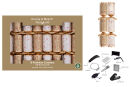 Harvey & Mason - 8 Premium Christmas Crackers - White...