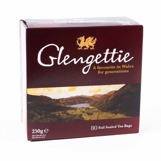 Glengettie Welsh Favourite 80 Tea Bags 250g