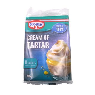 Dr. Oetker Cream of Tartar 6 x 5g Sachets