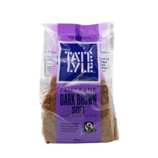 Tate & Lyle Fairtrade Dark Brown Soft Sugar 500g