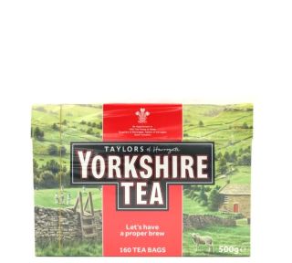 Taylors of Harrogate Yorkshire 160 Tea Bags 500g