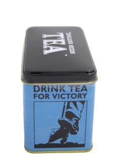New English Teas - English Afternoon Tea 40 Tea Bags - England needs YOU to drink Tea! Tin