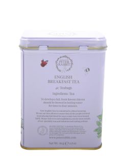 New English Teas - English Breakfast Tea 40 Tea Bags - Beatrix Potter Peter Rabbit Tin