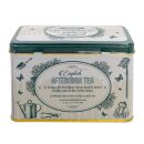 New English Teas - English Afternoon Tea 40 Tea Bags - Green Garden Tin