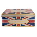 New English Teas - English Tea Selection (Breakfast, Earl Grey, Afternoon) 100 Tea Bags - Union Jack Vintage Tin