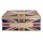New English Teas - English Tea Selection 100 Tea Bags - Union Jack Vintage Tin