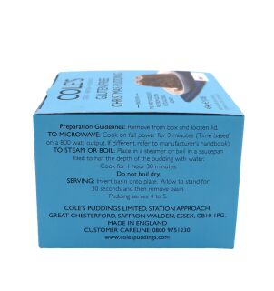 Coles Glutenfree Christmas Pudding 454g