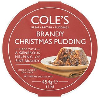 Coles Traditional Brandy Christmas Pudding 454g